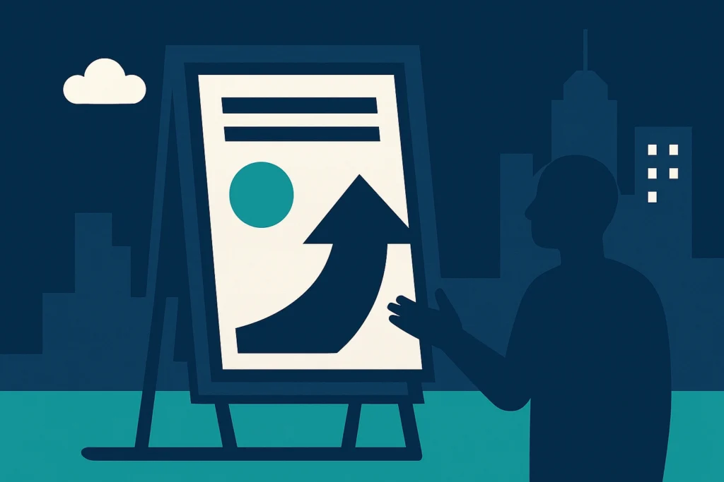 How to design large format posters