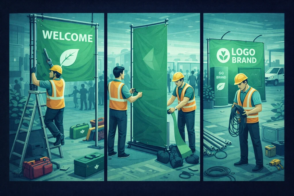 corporate event signage