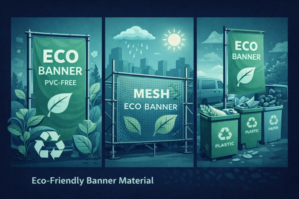 eco friendly banner