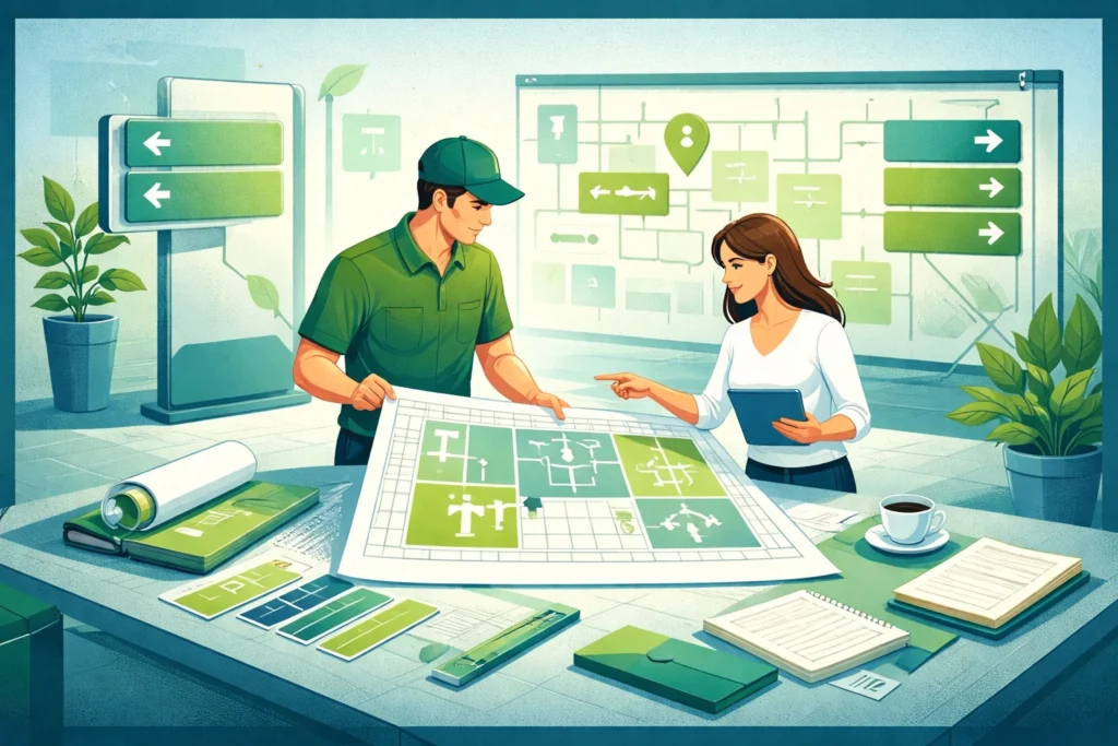 wayfinding signage design