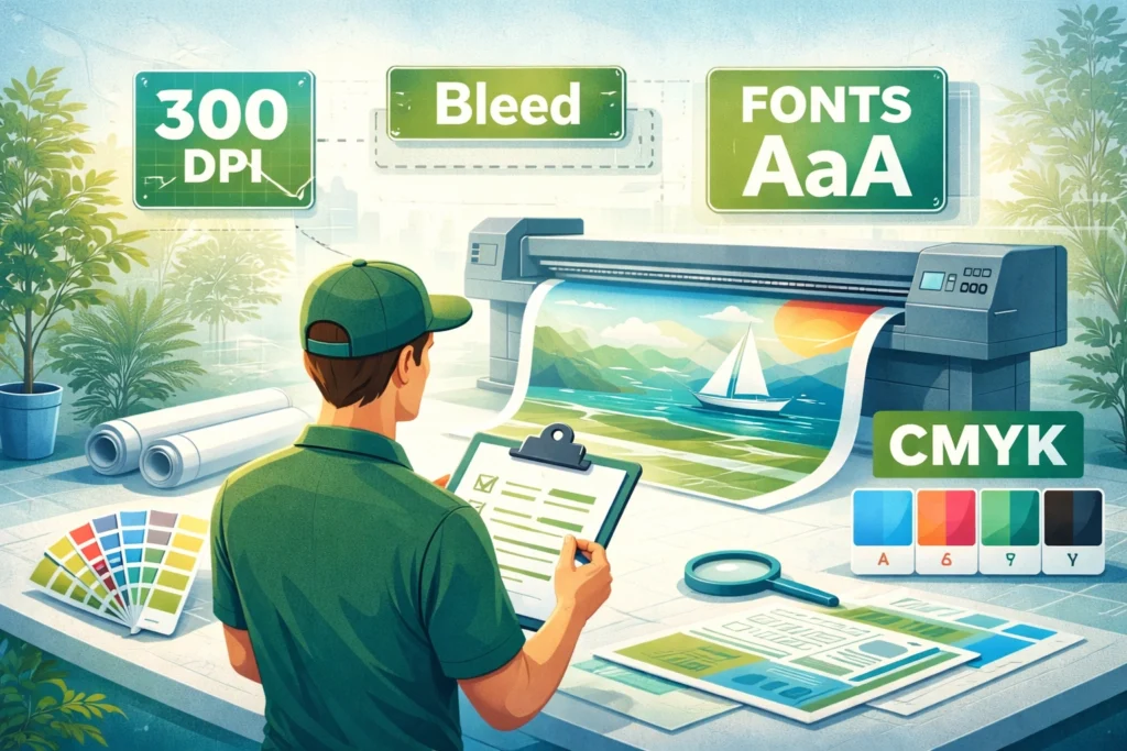 large format printing