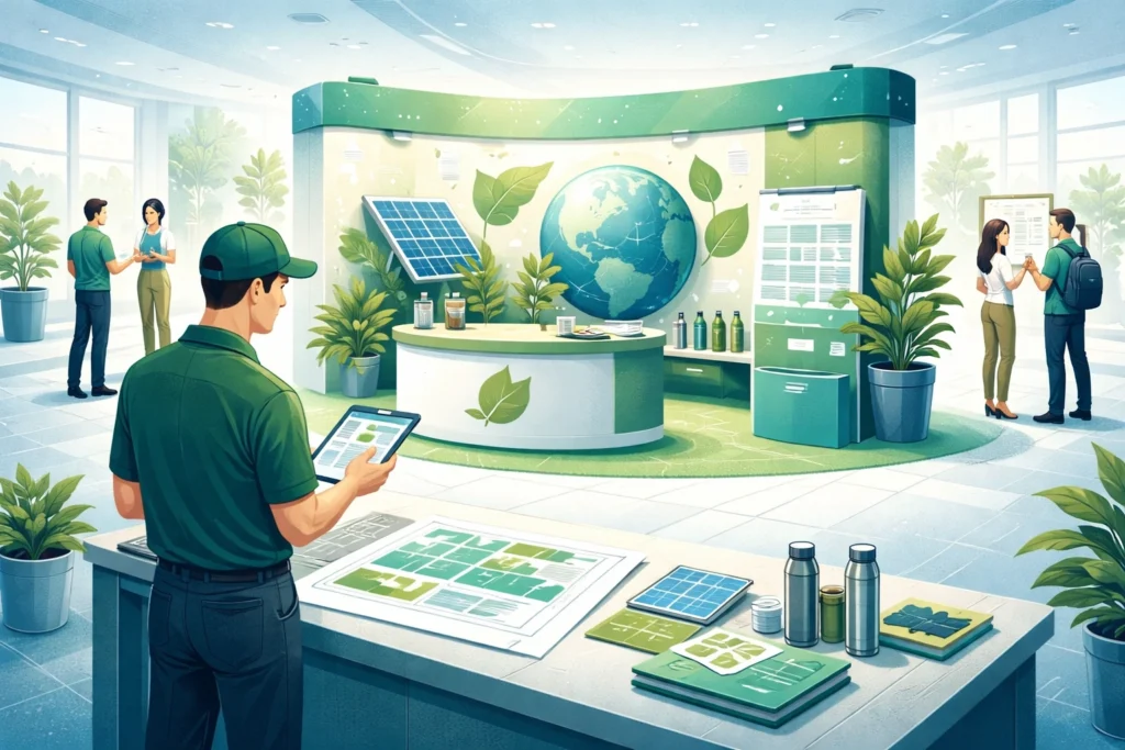 sustainable exhibition stand